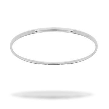 Picture of Court Slave Sterling Silver Bangle - 3.5mm