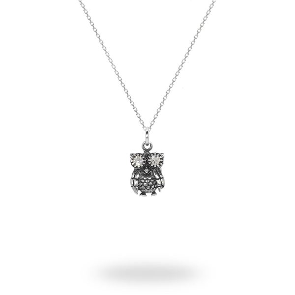 Picture of Owl Sterling Silver Choker