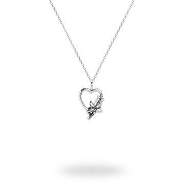 Picture of Heart Sterling Silver Necklace