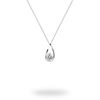 Picture of Sterling Silver Pendant With CZ In Open Loop