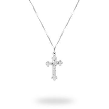 Picture of Large Open Sterling Silver Crucifix
