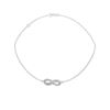 Picture of Infinity Sterling Silver Chain Bracelet