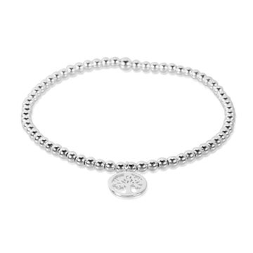 Picture of Tree Of Life Sterling Silver Chain Bracelet