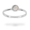 Picture of Round Jewelled Sterling Silver Ring