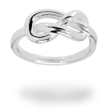 Picture of Twisted Knot Sterling Silver Ring