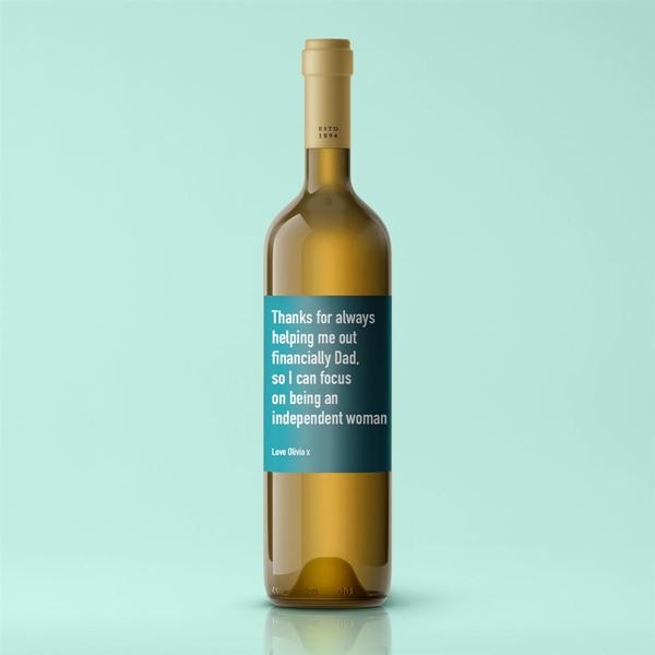 Picture of Independent Woman Premium White Wine