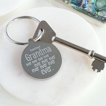 Picture of Bestest Grandma Ever Keyring