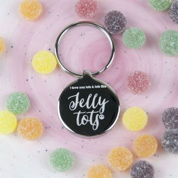 Picture of Love You Lots Like Jelly Tots Keyring